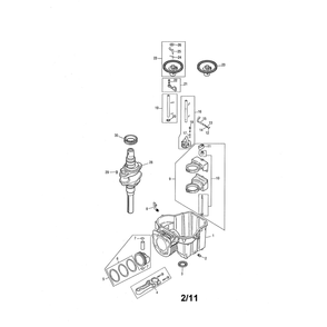 Part Location Diagram of 2038016-S Toro Locating Pin Asm